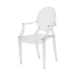 Cadeira Louis Ghost Transparente Policarbonato