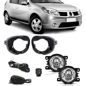 Kit Farol De Milha Neblina Renault Sandero 2007/2011