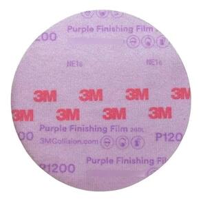 Lixa Disco P1200 Purple Finishing Film 3M 6 Polegadas 30668
