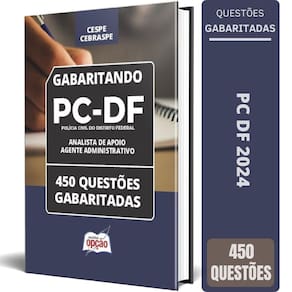 Caderno Pcdf 2024 Analista Apoio Às Atividades Policiais
