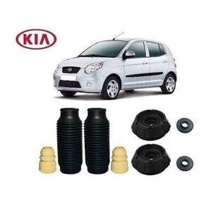 Par Kit Coxim Rolamento Amortecedor Dianteiro Kia Picanto