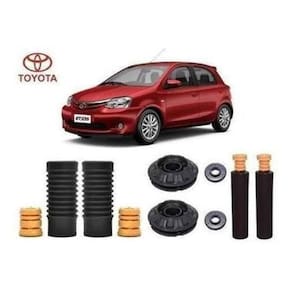 4 Kit Batente Coxim Rolamento Dianteiro Traseiro Etios 2012