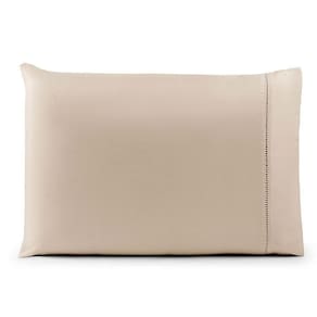 Fronha Avulsa 70cm X 50cm 1 Peça Laura 100% Poliéster Toque Percal 200 Fios Cor:cáqui