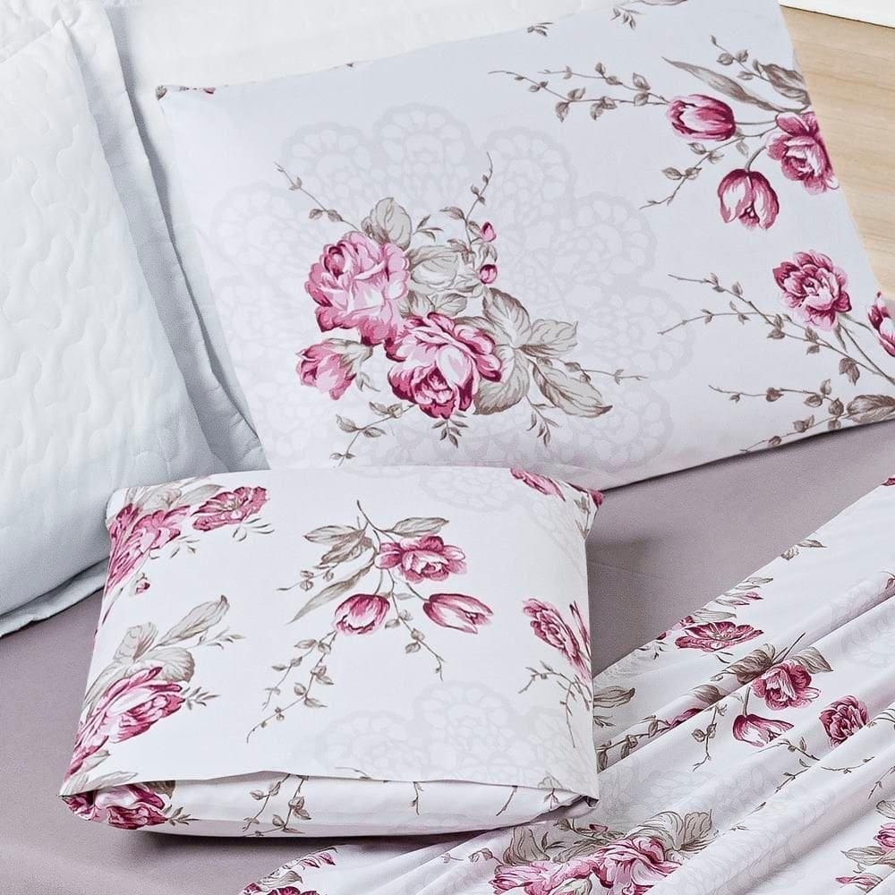 Jogo De Cama Avere King 04 Peças - Lilac