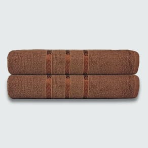 Toalhas Para Pet 2 Peças Beka 70x125 Cm 100% Algodão Marrom