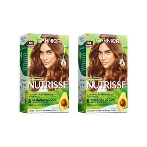 Coloraçao Nutrisse 53 Castanho Cl Dourado/Caramelo-Kit C/2Un