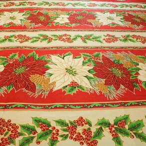 Tecido Oxford Natal Estampado Natalino Toalha Mesa 3 Metros