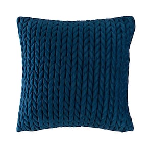 Capa De Almofada Decorativa Hits - Jolitex Azul Marinho
