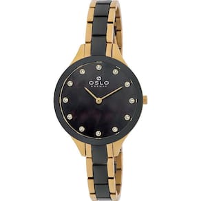 Relógio Oslo Feminino Ref: Oftsss9T0074 P1Kp Slim Cerâmica