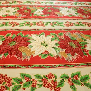 Tecido Oxford Natal Estampado Natalino Toalha Mesa 3 Metros