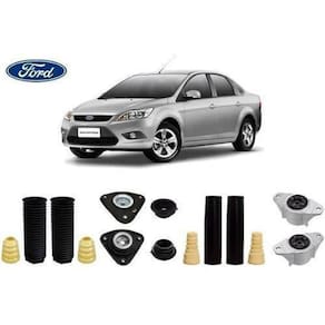4 Kit Coxim Batente Dianteiro Traseiro Focus Sedan 2008 2009 2010 2011