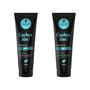 Gel Creme Haskell Cachos Sim 240G - Kit Com 2Un