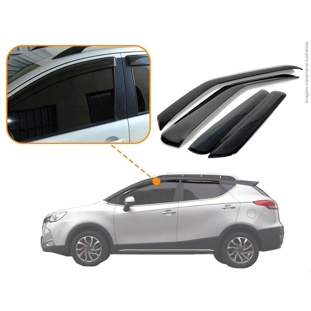 Calha De Chuva Acrilico Jac T50 2021 4 Portas