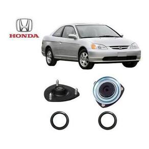 2 Coxim Rolamento Suspensão Dianteira Honda Civic 2003 2004 2005 2006