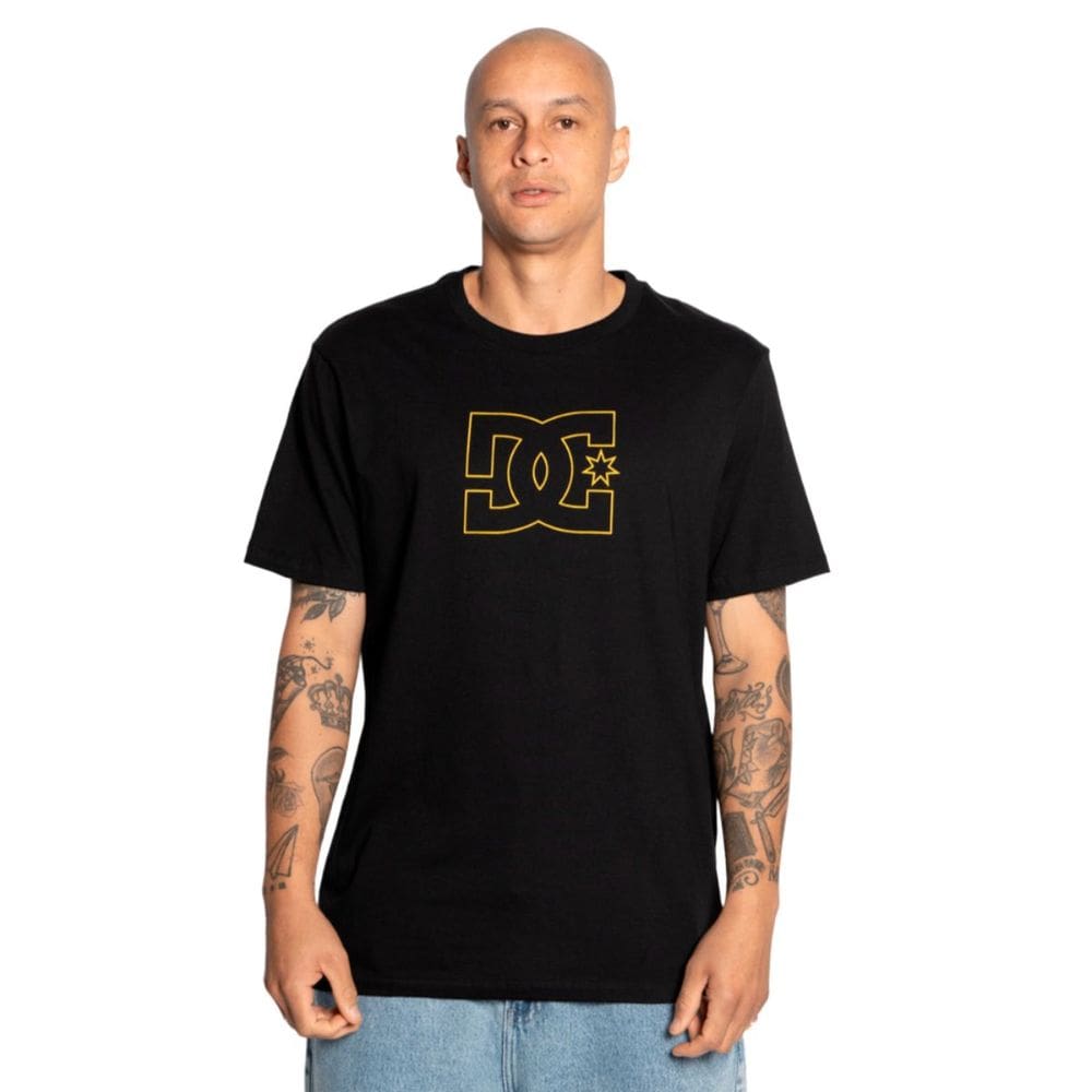 Camiseta Dc Masculina Outline Star