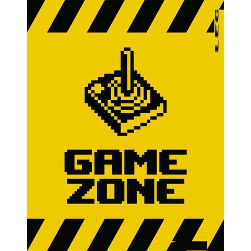 Kit 3 Placas Game Zone Retro