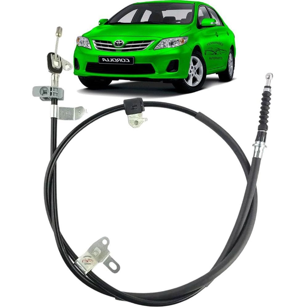 Cabo Freio Mão Traseiro Esquerdo Corolla