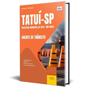 Apostila Prefeitura De Tatuí Sp 2024 - Agente De Trânsito
