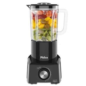 Liquidificador Philco 1200W Plq1350 Turbo Glass Preto 220V