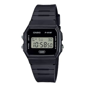Relógio Casio F-91Wb-1Adf Resina De Base Bio