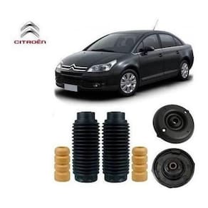 2 Kit Coxim Batente Coifa Dianteiro Citroen C4 Pallas 2007 2008 2009 2010