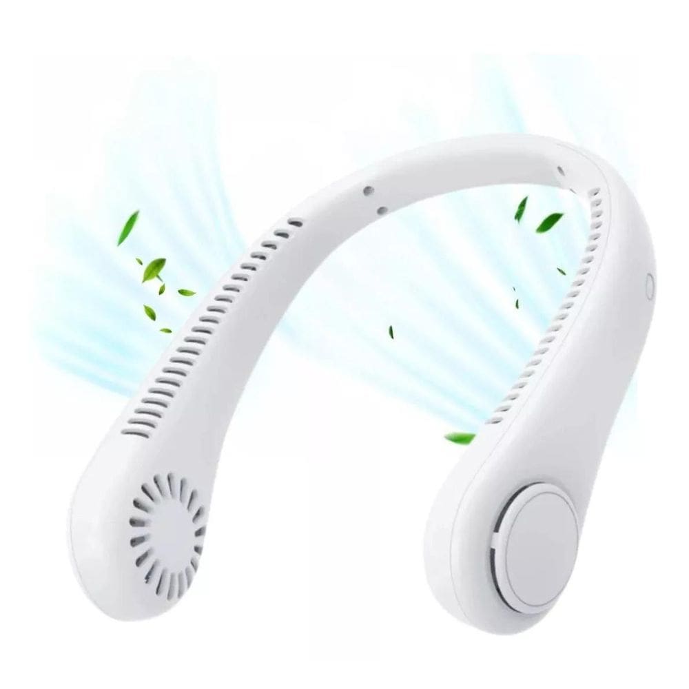 Portabilidade E Frescor - Ventilador De Pescoço Usb
