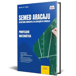 Apostila Semed Aracaju 2024 - Professor - Matemática