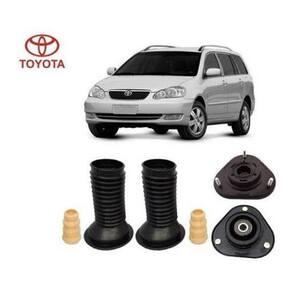 2 Kit Coxim Amortecedor Dianteiro Toyota Fielder 2003 2004 2005 2006 2007