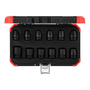 Jogo de Soquetes de Impacto 1/2" de 10mm à 24mm com 12 Peças - Gedore Red 3300574