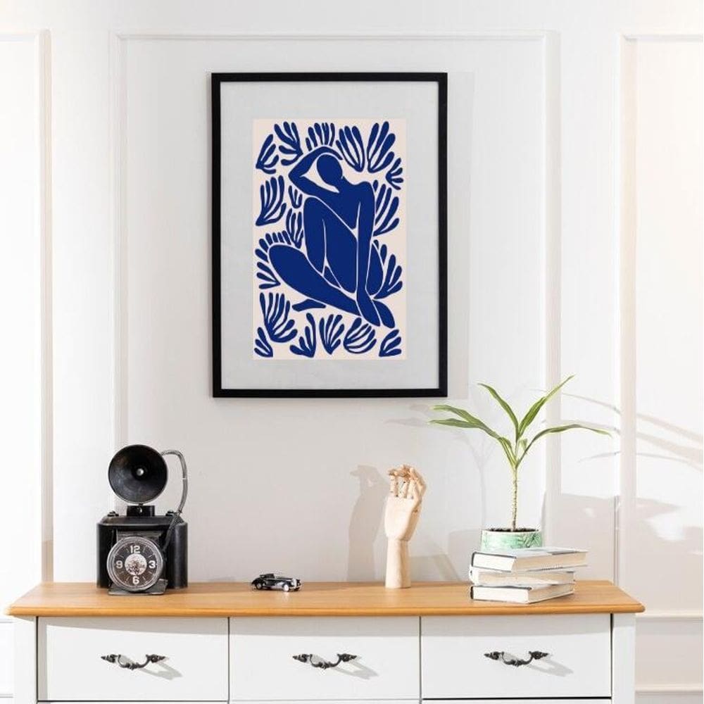 Quadro Matisse Expressão Corpo Humano - 60X48Cm