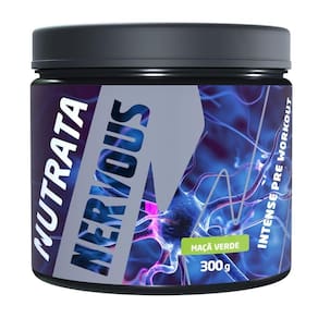 Nervous Pre Treino Sabor Maçã Verde 300G Nutrata