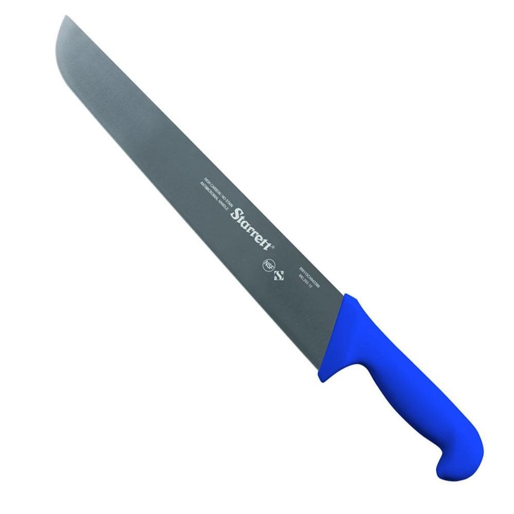 Faca De Carne Reta Larga 12`` Azul Bkl203-12 - Starrett