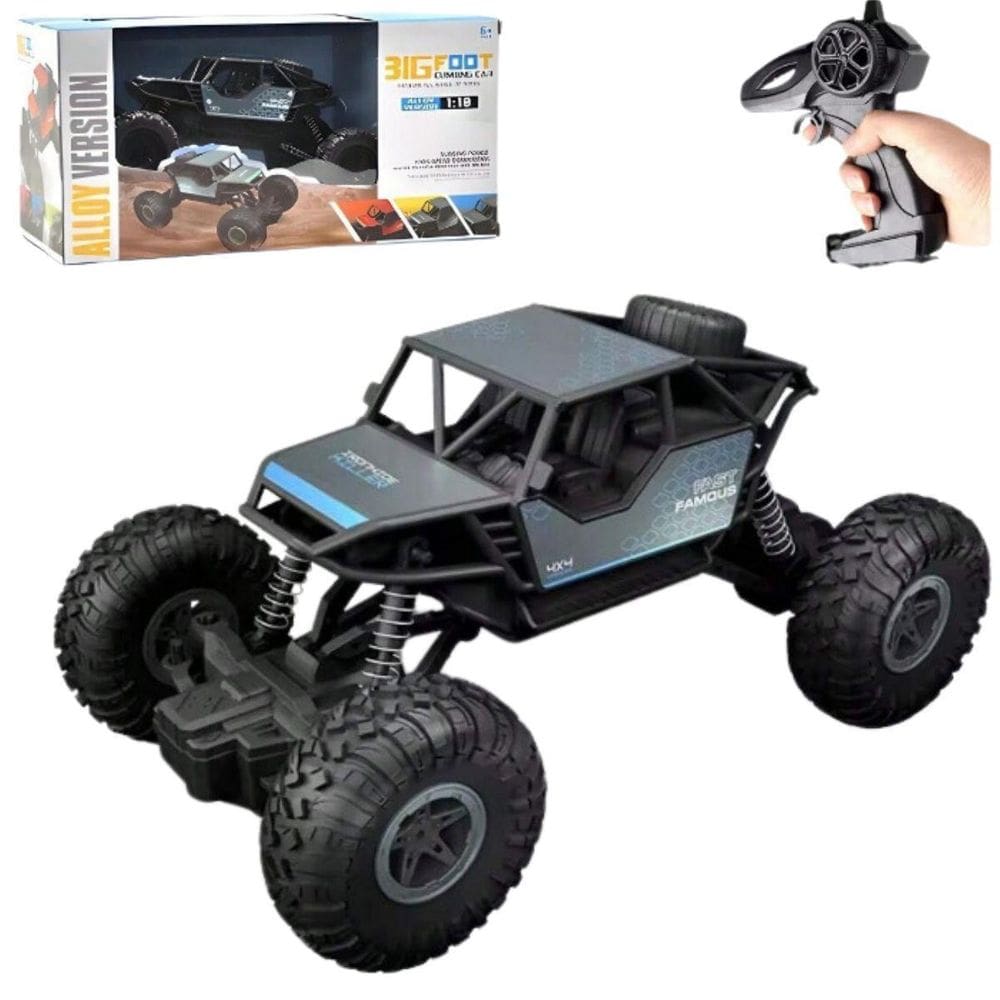 Carrinho De Controle Remoto Subida Na Terra Jipe-Bigfootcar