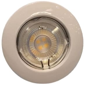 Spot Embutido Metal Branco Redondo Fixo Soq Gu10 - Mirage