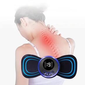 Mini Massageador Portátil Para Dores Nas Costas E Pescoço