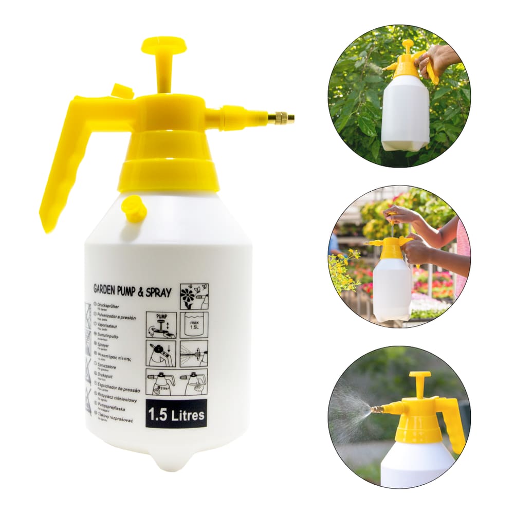 Pulverizador Manual com Bomba e Válvula Spray 1,5 Litros FST
