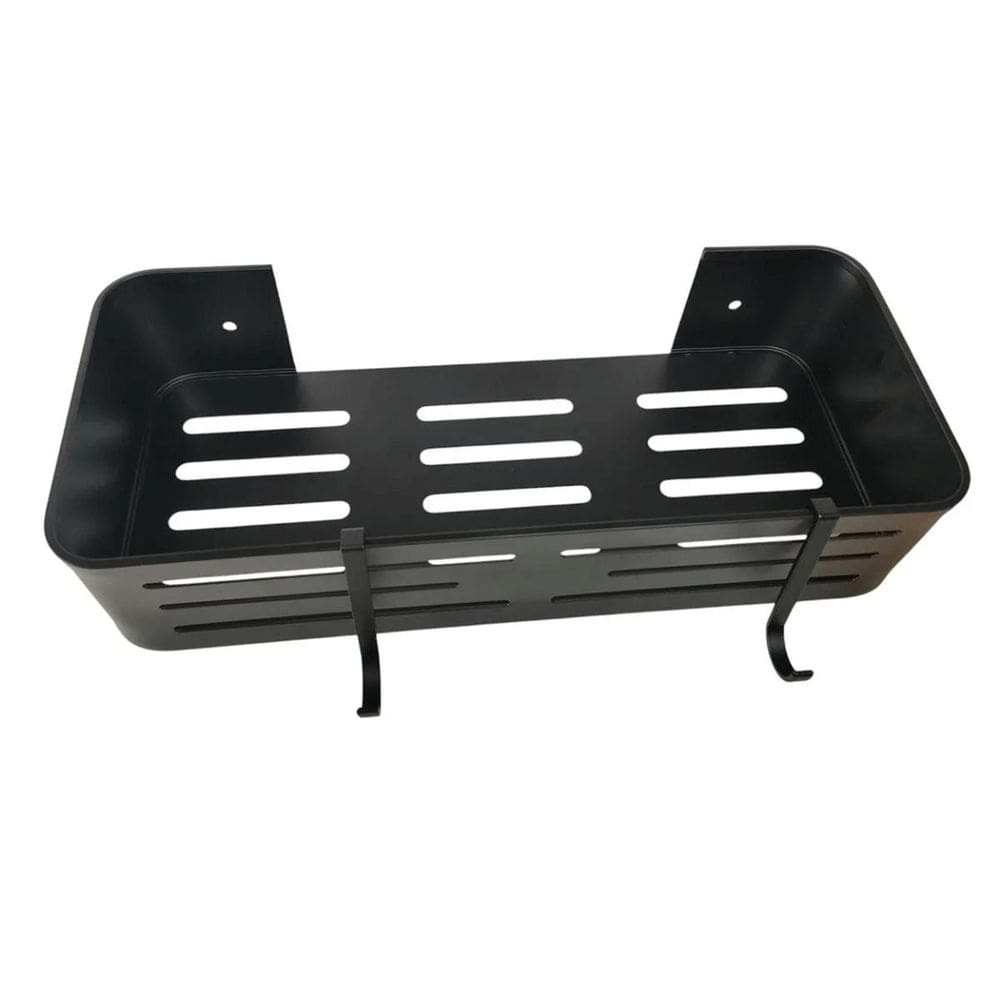 Suporte Porta Shampoo Organizador Prateleira Preto Luxo