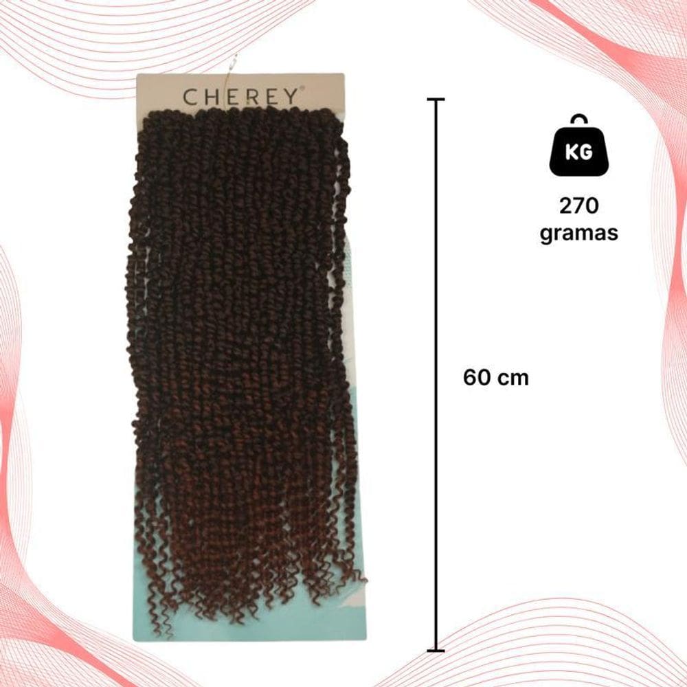 Cabelo Cacheado Passion Twist Crochet 270Gr 60Cm
