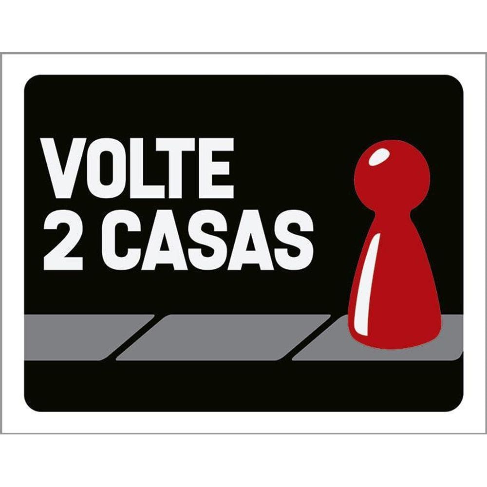 Kit 3 Placas Decorativa - Volte 2 Casas