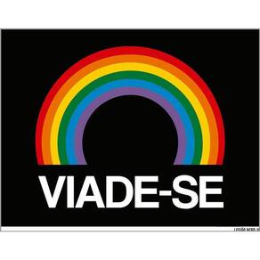 Placa Decorativa Diversidade - Viade-Se 36X46