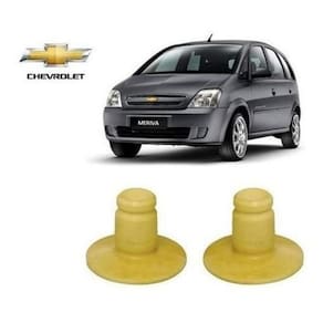 Par Batente Amarelo Suspensão Traseira Meriva 2004 2005 2006