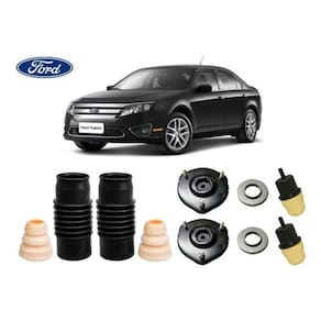 4 Kit Do Amortecedor Coxim Rolamento Batente Coifa Dianteiro