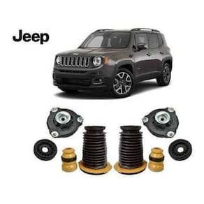 Kit Coxim Batente Dianteiro Jeep Renegade 4X4 2015 2016 2017 2018 2019 2020