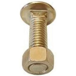 Parafuso Cromado Parachoque F1000 F4000 Medida 7/16 X 1 1/2