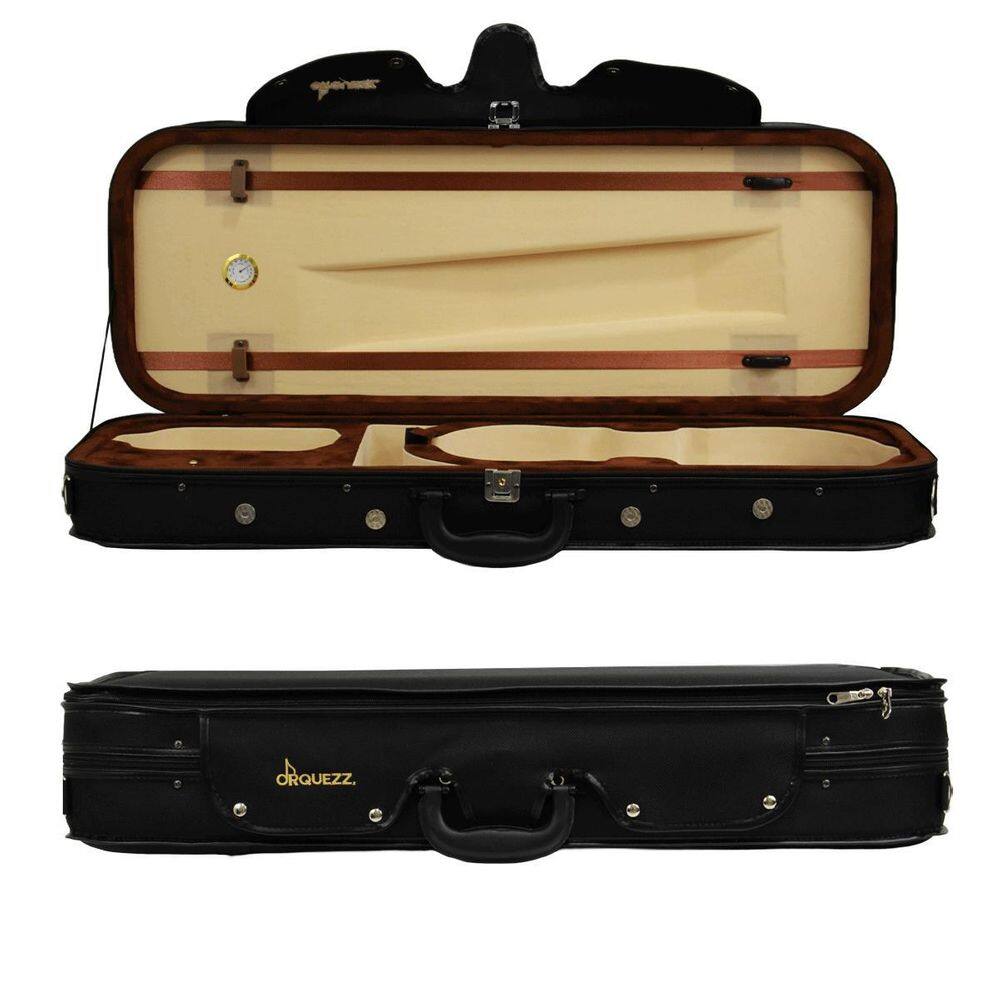 Estojo Luxo Orquezz Retangular Viola De Arco Até 42