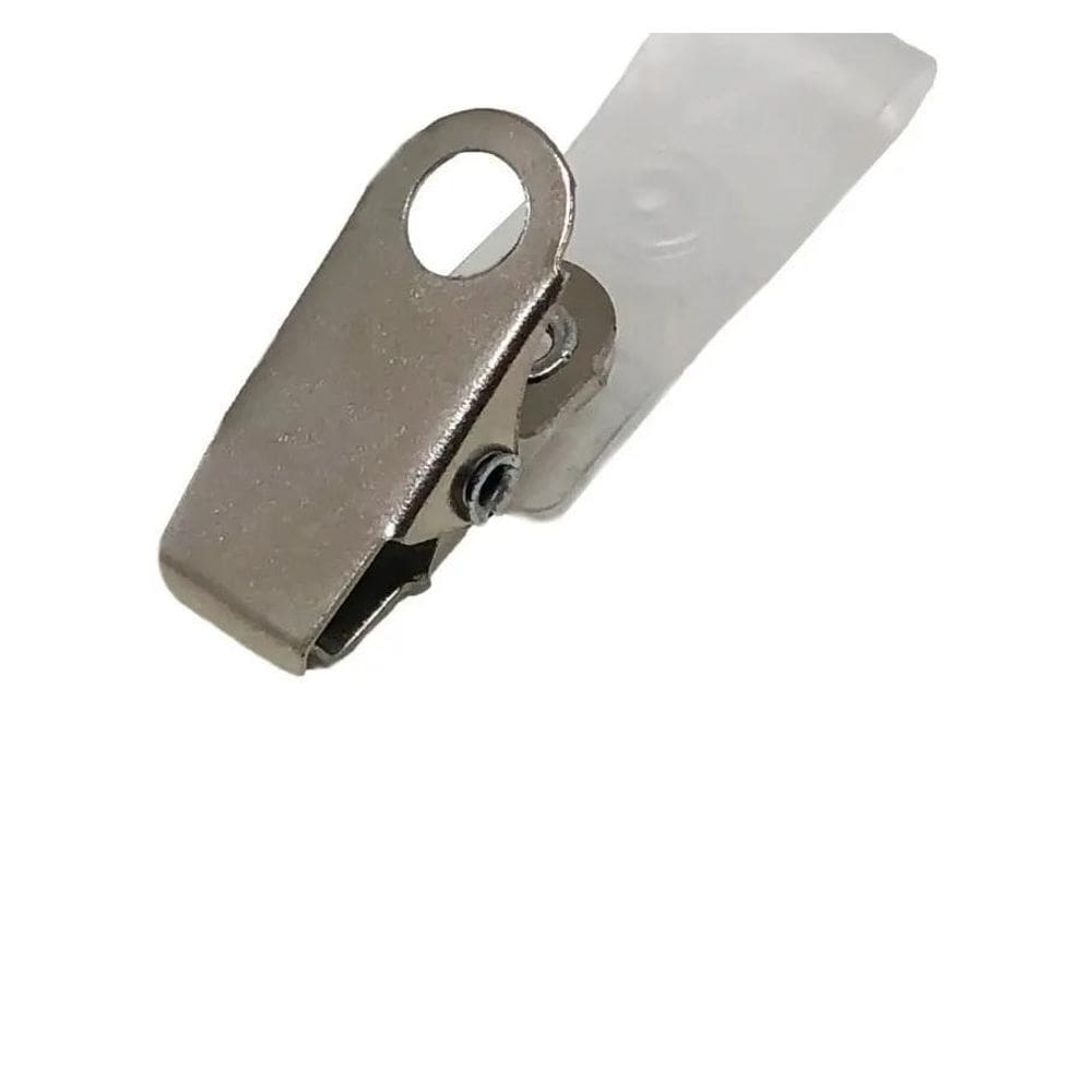 Porta Cracha Horizontal 10X7Cm 500 Unidades Com Presilha