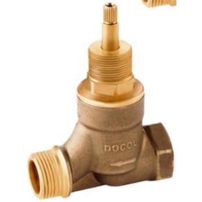 5 Registros Base Docol Ceramico 3/4 Anti Horario 1/2 Volta