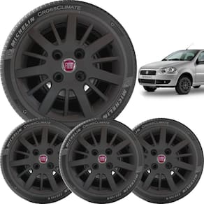 4Xcalota Fiat Siena E Palio 2009 A 2010 Aro 13 074Cb Preto