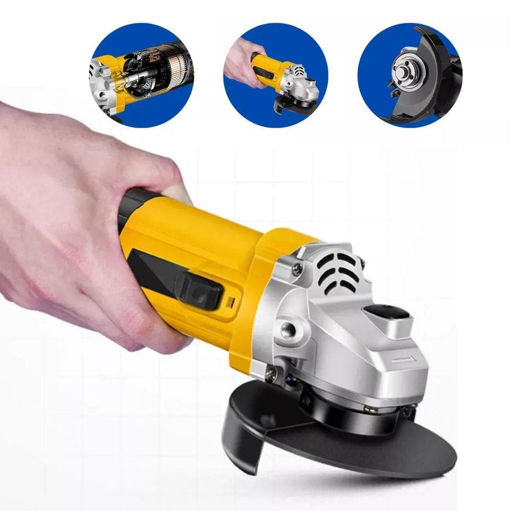 Esmerilhadeira Angular Elétrica Disco Corte Lixadeira 220V
