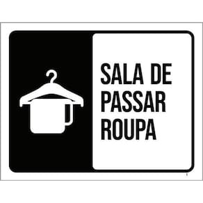 Kit 3 Placas Sala De Passar Roupa Desenho